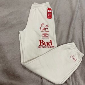 NWT PacSun Budweiser Sweatpants